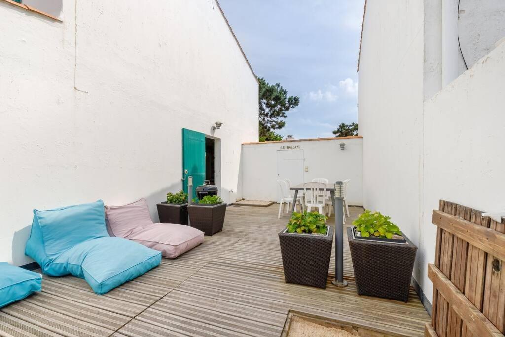 Maison 3 Chambres, Terrasse Et Piscine Бретиньоль-сюр-Мер Экстерьер фото